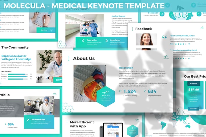 Molecula - Medical Keynote Template