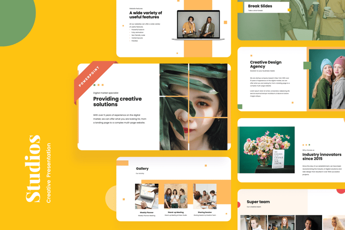 Studios - Creative Power Point Presentation