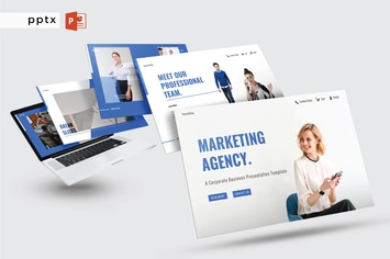 MARKETING AGENCY - Powerpoint V446