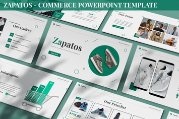 Zapatos - Commerce Powerpoint Template