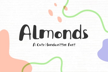 Almonds Handwritten Font