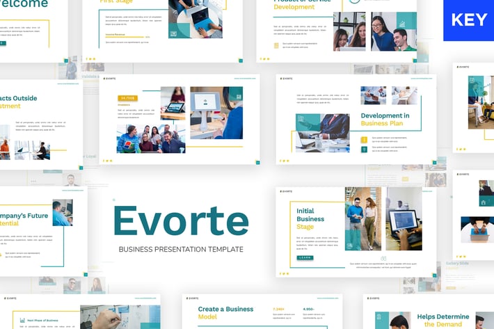 Evorte - Business Keynote Template