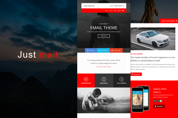 Just mail - Responsive E-mail Template