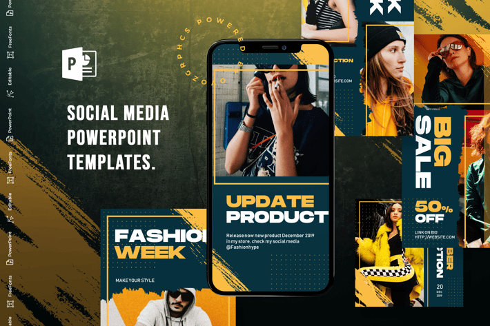 Social Media PowerPoint Template