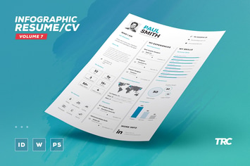 Infographic Resume/Cv Volume 7