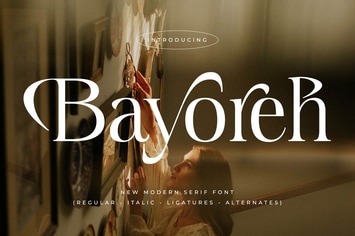 Bayoreh New Modern Serif Font 