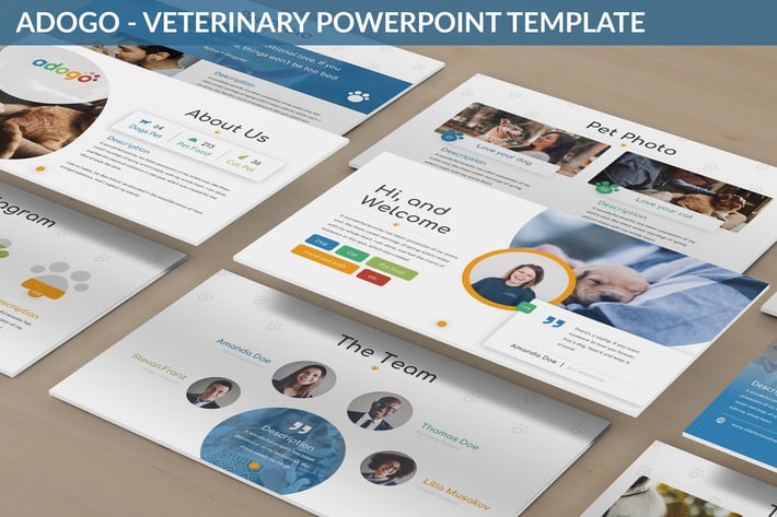 Adogo - Veterinary Powerpoint Template