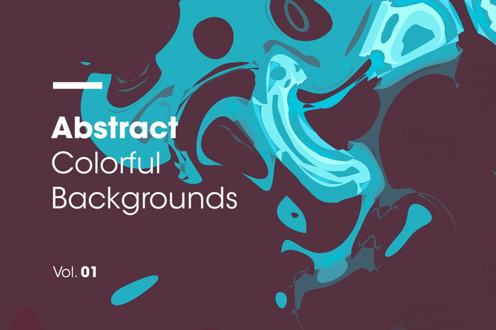 Abstract Colorful Spiral Backgrounds | Vol. 01