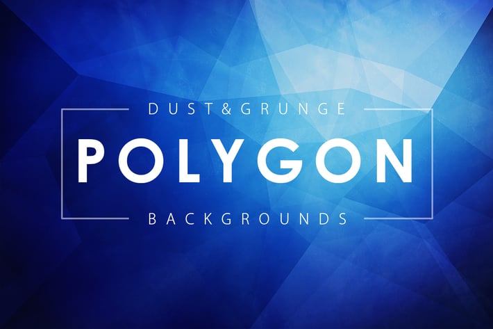 Dust & Grunge Polygonal Backgrounds