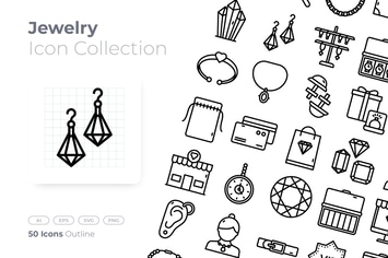 Jewelry Outline Icon