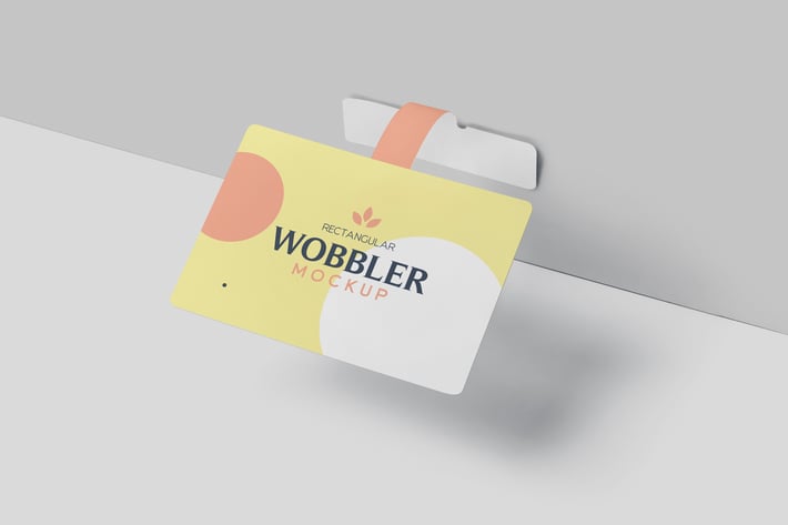 Rectangle Wobbler Mockups