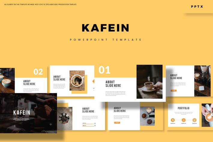 Kafein - Powerpoint Template