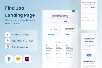 Find Job Landing Page