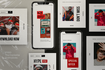 Mazilixx Pack 1 - Instagram Social Media + Stories