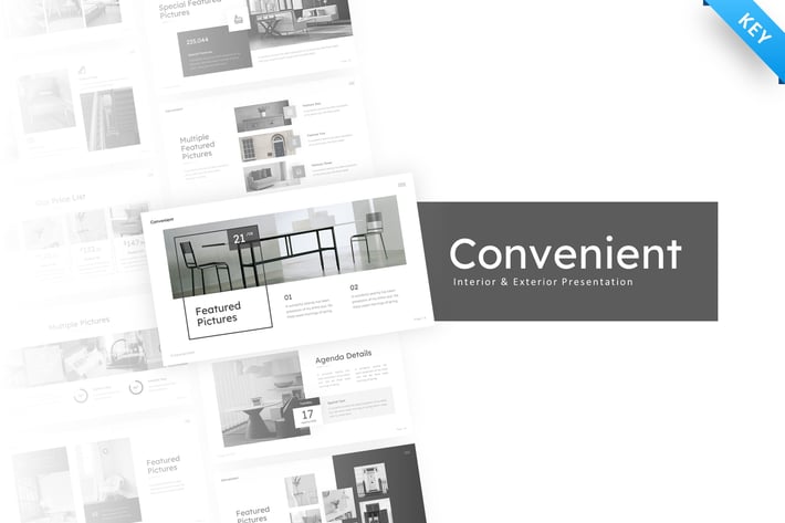 Convenient Interior Exterior Keynote Presentation 