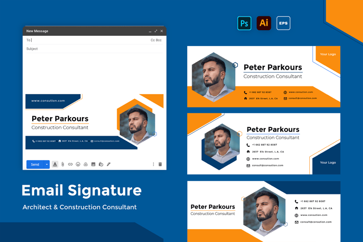 Consturction Email Signature | Co