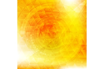 Vibrant yellow technology background