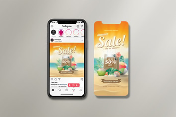 Summer Sale Instagram Set