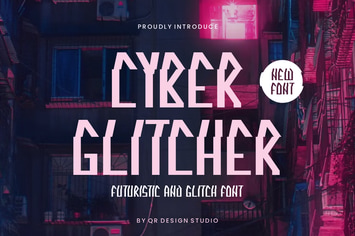 Cyber Glitcher Font
