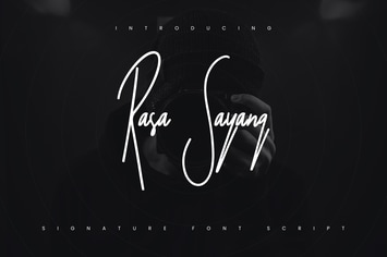 Rasa Sayang - Signature Scipt Font