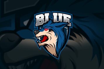 Blue - Mascot & Esport Logo