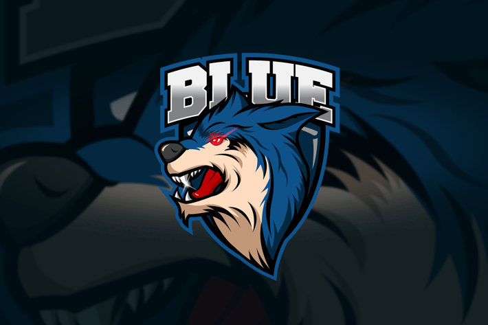 Blue - Mascot & Esport Logo