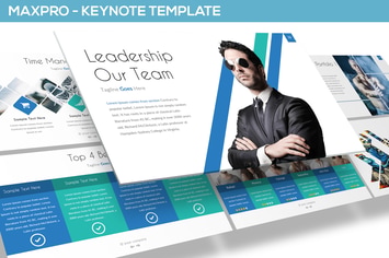 MAXPRO - KEYNOTE TEMPLATE