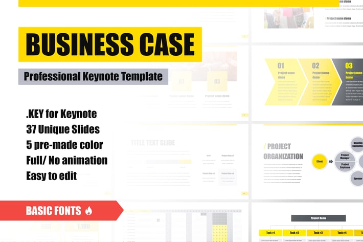 Business Case Keynote Template