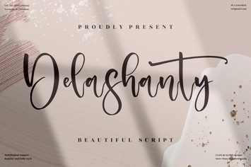 Delashanty Beautiful Script