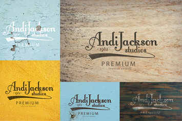 Cracked Logo Mockups