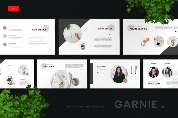 Garnie - Science Powerpoint Template