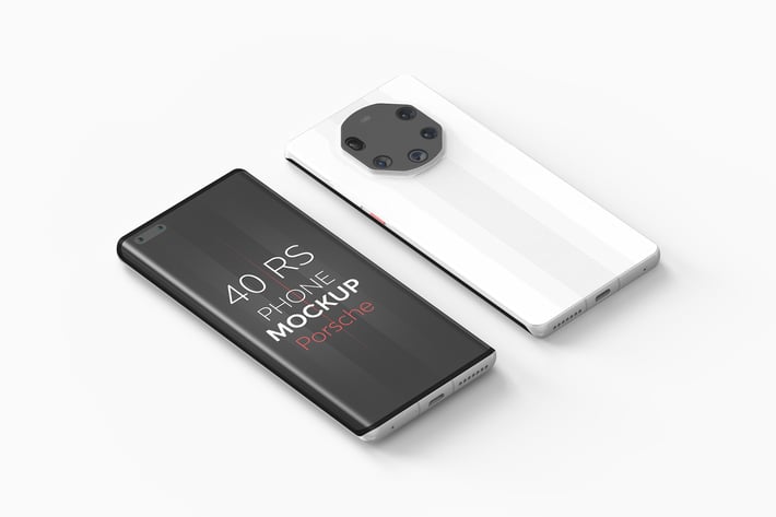 40 RS Phone Mockup