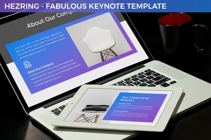 Hezring - Fabulous Keynote Template