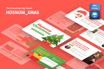 Hosnow - Merry Christmas keynote Template