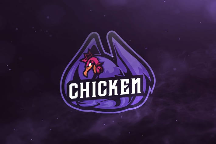 Chicken Sport and Esports Logos