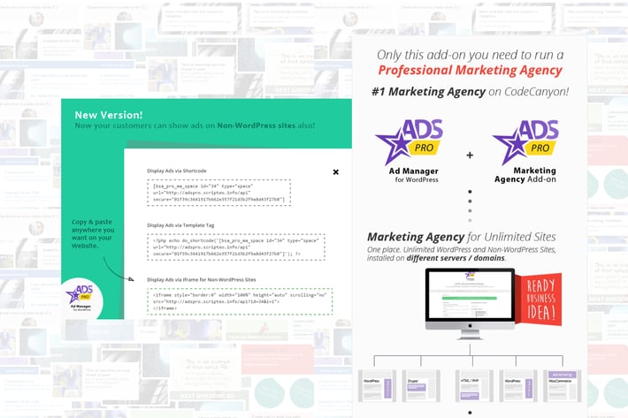 WordPress Marketing Agency - Ads Pro MA add-on