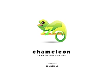 Chameleon Gradient Logo
