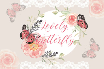 Lovely Butterfly VECTOR