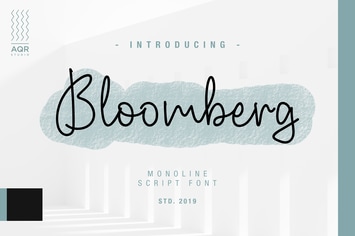 Bloomberg Script Fonts