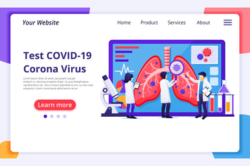 Corona Virus Illustration