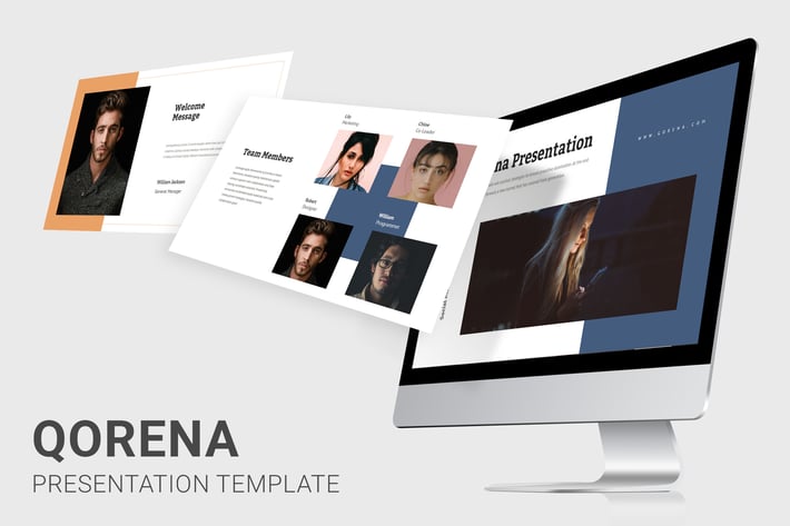 Qorena - Social Media Expert Powerpoint