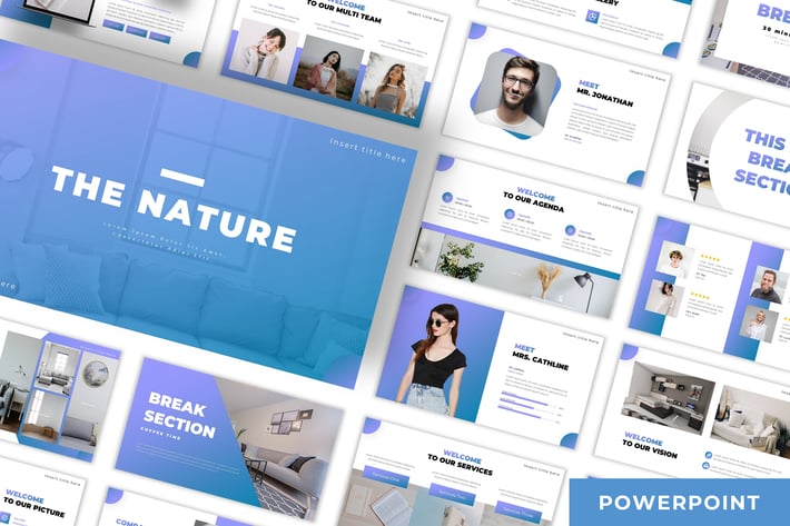 The Nature - Business Powerpoint Template