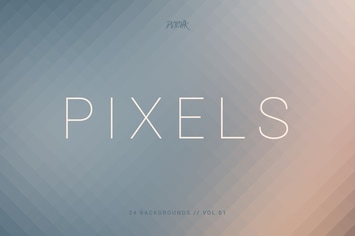 Pixels | Pixelated Backgrounds | Vol. 01