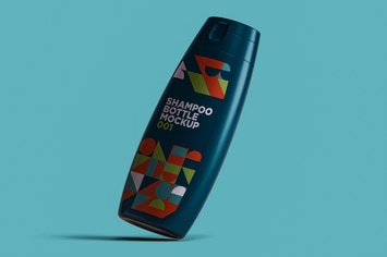 Shampoo Bottle Mockup 001
