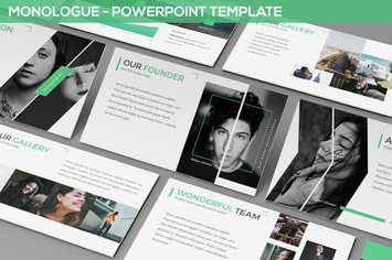 Monologue - Powerpoint Presentation Template