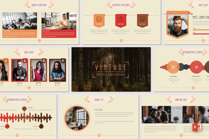 VINTAGE - Powerpoint Template