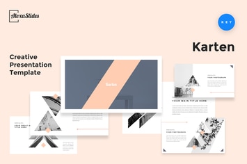 Karten - Creative Keynote Presentation Template
