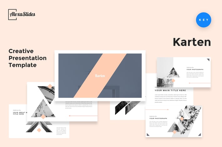 Karten - Creative Keynote Presentation Template
