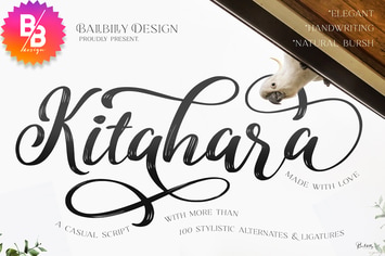 Kitahara - Casual Script Font