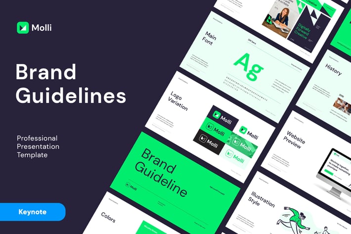 MOLLI - Brand Guidelines Keynote